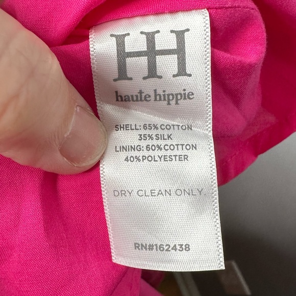 Haute Hippie Catherine Lace Trimmed Cotton Silk Mini Skirt NEW - Picture 8 of 8